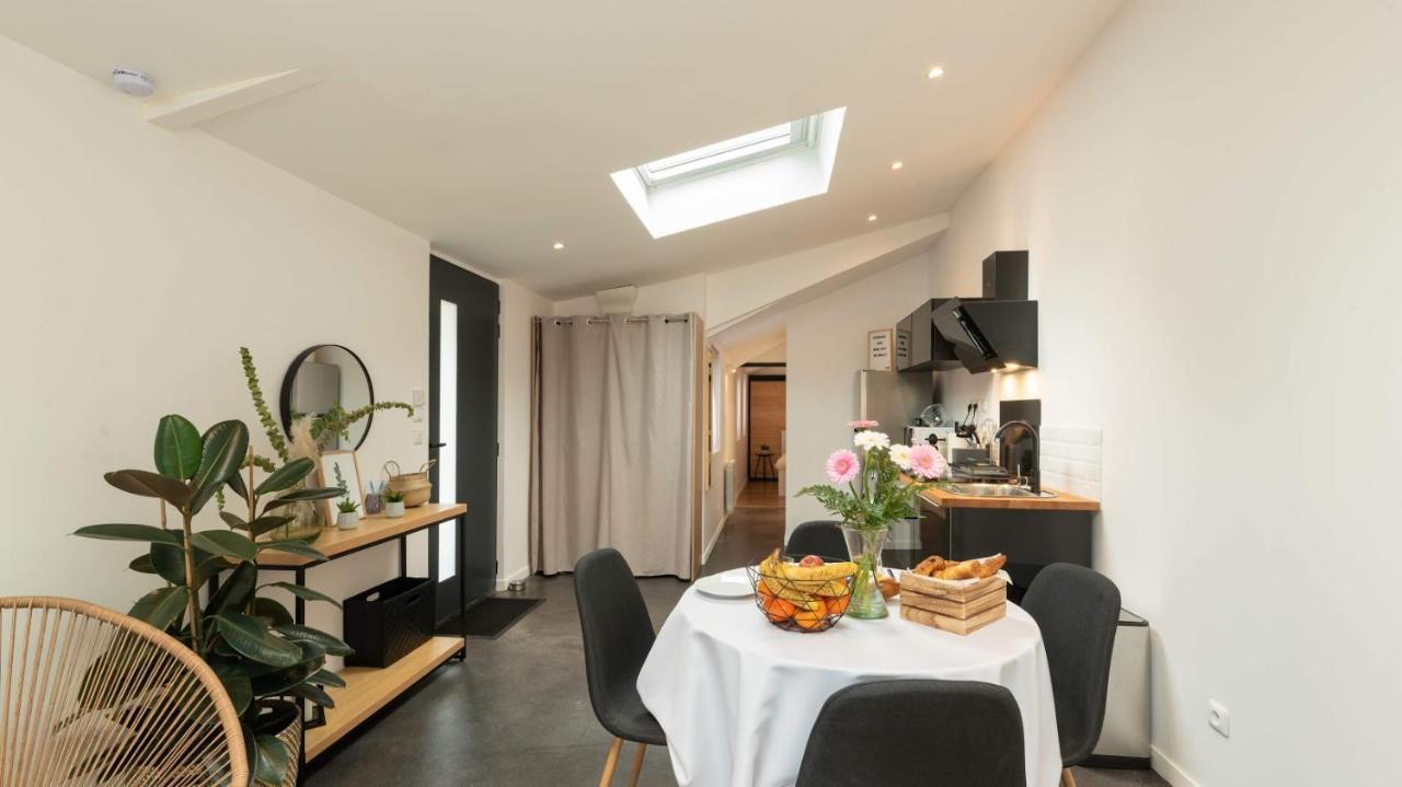 Le Nid Douillet : Superbe Appartement + Jardin Privatif Rouen Bagian luar foto