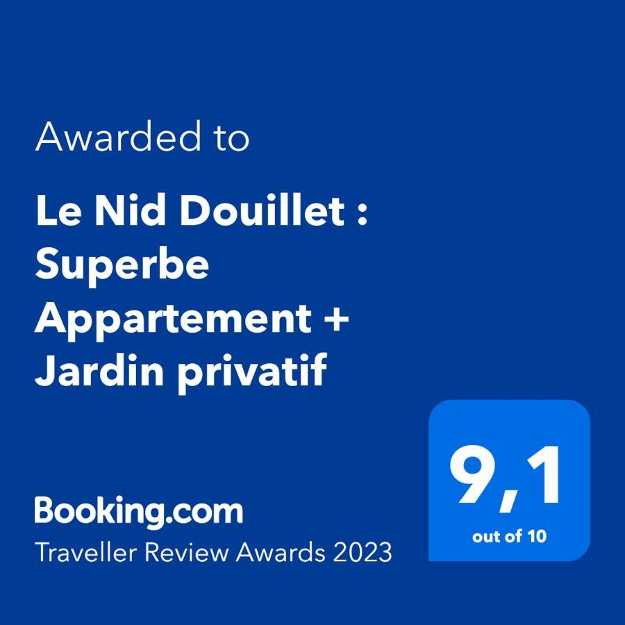 Le Nid Douillet : Superbe Appartement + Jardin Privatif Rouen Bagian luar foto